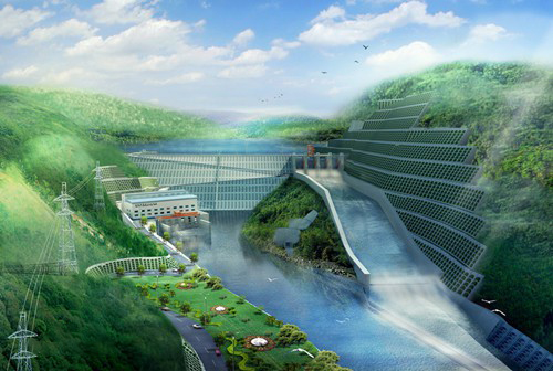 宁明老挝南塔河1号水电站项目